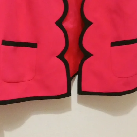 KASPER Separates [NWOT] Women's Black and Red Tailored Blazer - Picture 4 of 5